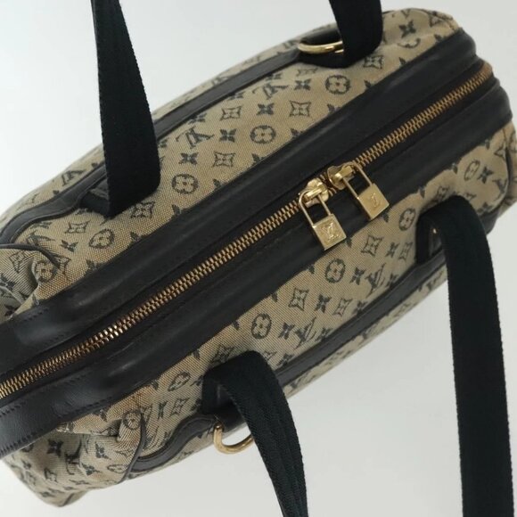 LOUIS VUITTON Monogram Mini Josephine PM Hand Bag Blue - Picture 6 of 16